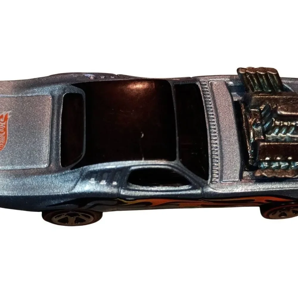 Vintage 1970 Mainline Hot Wheels Roger Doger - Blue w/Flames